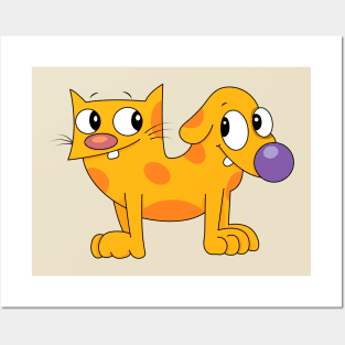 CatDog babies Posters and Art